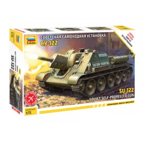 Zvezda - SU-122 Soviet Tank Destroyer 1:72 (5043)