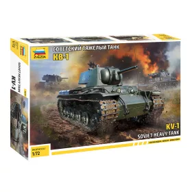 Zvezda - 1:72 Soviet Heavy Tank KV-1 WWII