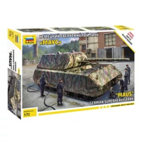 Zvezda - 1:72 German Superheavy Tank MAUS - snap-fit