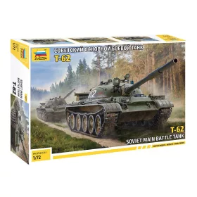 Zvezda - 1:72 Russian main battle tank T-62