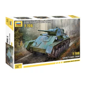 Zvezda - 1:72 Soviet Light Tank T-70B