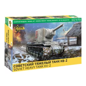 Zvezda - 1:72 Soviet Heavy Tank KV-2