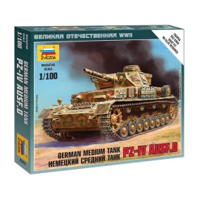 Zvezda - German Medium Tank Pz-Iv Ausf.D 1:100 (6151)