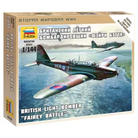 Zvezda - British Light Bomber  Fairey Battle  1:144 (6218)