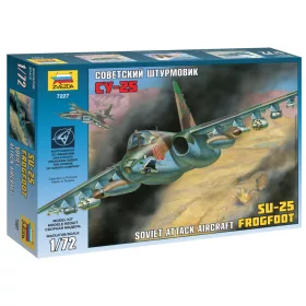 Zvezda - Soviet Attack Aircraft SU-25 Frogfoot 1:72 (7227)