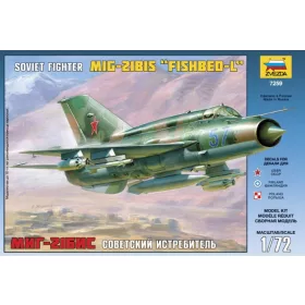 Zvezda - Mig-21Bis Soviet Fighter (7259)