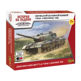 Zvezda - 1:100 German Main Battle Tank Leopard 1A5 - SnapFit