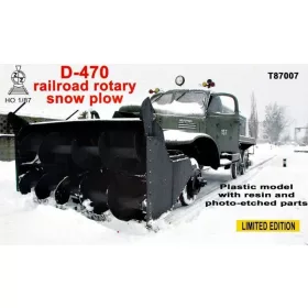 ZZ Modell - D-470 Railroad rotary snow plow